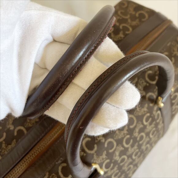 Celine Brown Monogram Shoulder Bag - Picture 11 of 13